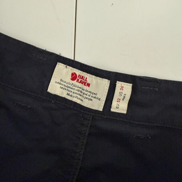 FjallRaven Mens Vidda Pro Lite Cargo Shorts Black 10” - 36 - Picture 5 of 8